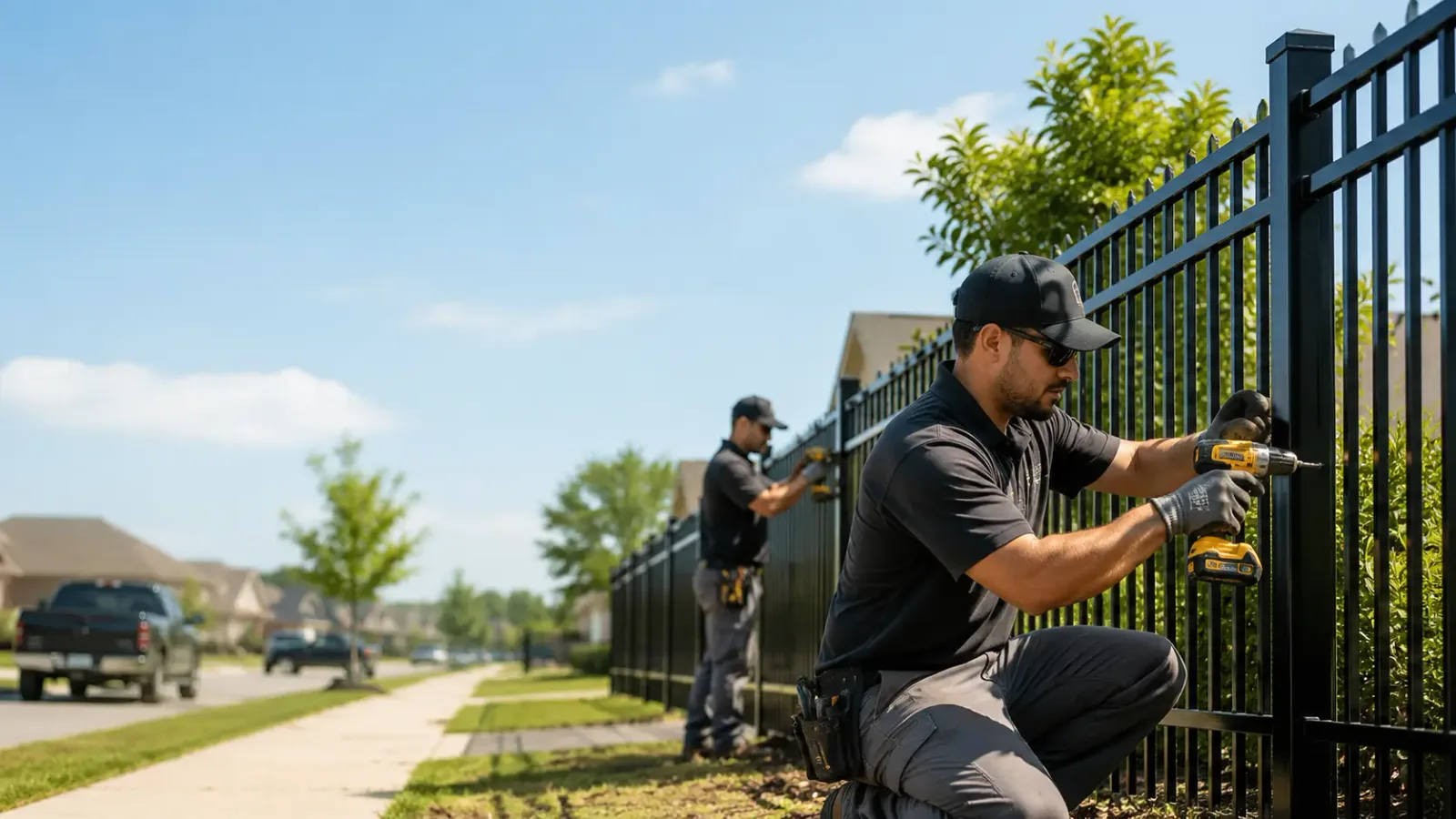 Metal Fence Installation in Old Monroe, MO
